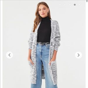 Forever21 Brushed Marled Cardigan